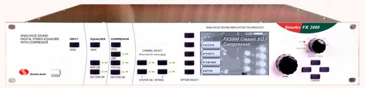 FX2000 CLASSIC EQ / COMPRESSOR