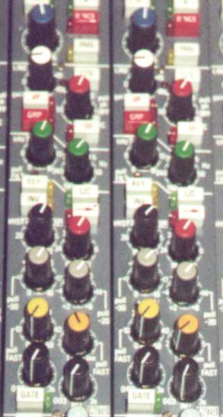 Neve VR Channel Compressor Closeup